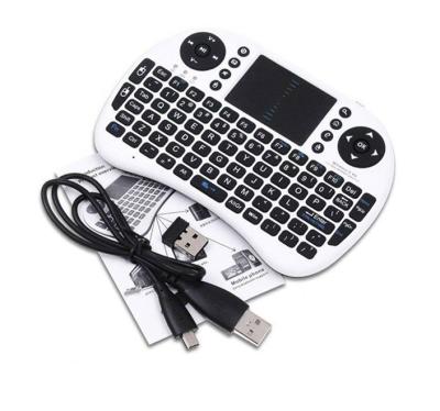 China Soyeer Beaten Price Multimedia i8 ​​Mini Keyboard Air Mouse with Keyboard 92 Keys and Touchpad 2.4Ghz USB Connection for sale