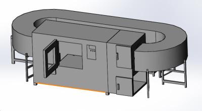 China IEC 60529 GB2423.37 Dust Chamber For Testing Dust Resistance Of Electronics, Auto Components for sale