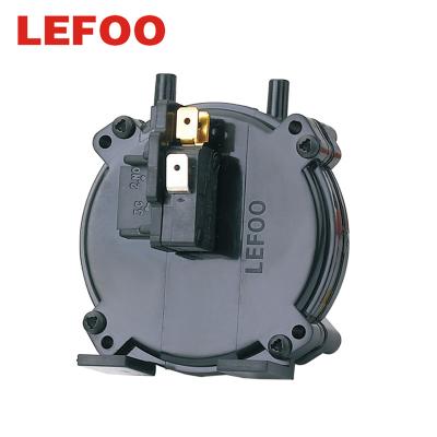 China 0.1A 125VAC LEFOO Water Heater Wind Switch Differential Pressure Controller Manufacturer LF30 for sale