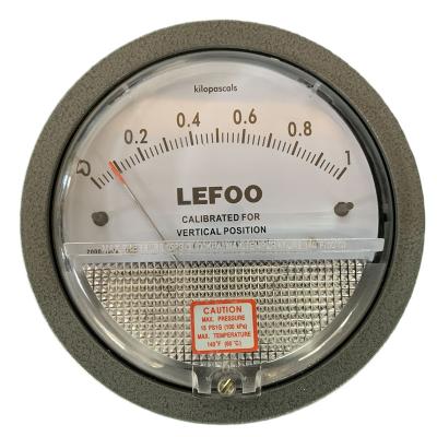 China LEFOO LFB Micro Differential Pressure Gauge For Healthcare Equipment LFB for sale