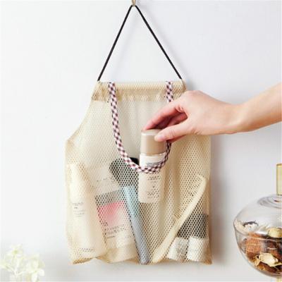 China Hanging Cavity Mesh Bag Kitchen Garlic Ginger Breathable Mesh Baskets Kitchen 1PCS Bag Baskets Modern Vegetable Onion Potato Storage for sale