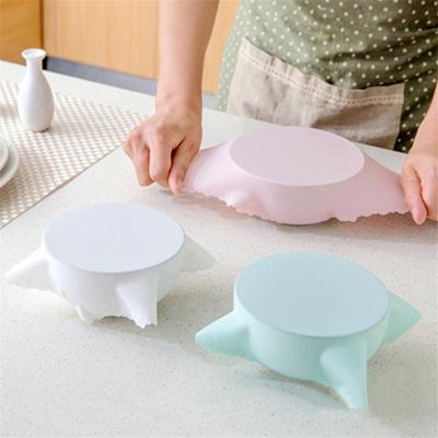 China 1PCS Multifunctional Reusable Multifunctional Reusable Cover Food Storage Box Silicone Food Storage Box Stretch Cover Airtight Bowl Cover Storage Boxes for sale