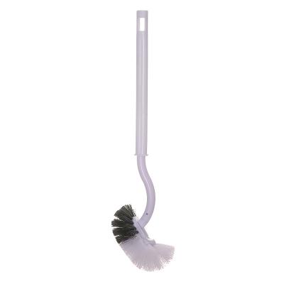 China Japanese Encrypted Long Handled Toilet Cleaning Brush Scrub Inside Corners Plastic Toilet Brush for sale