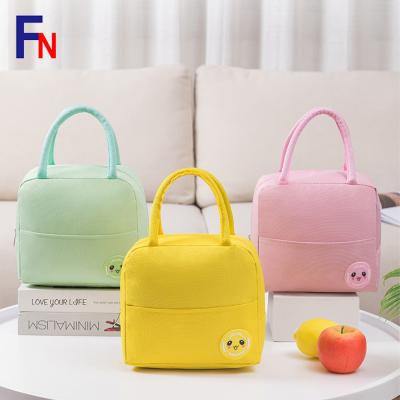 China Waterproof Designed Insulated Thermal Reusable Kids School Cooler Girl Lunch Bags for sale