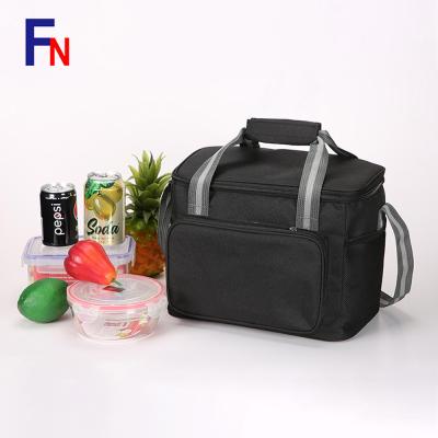 China Large Capacity School Cooler Heavy Duty Designed Freezable Insulated Thermal Reusable Lunch Bags for sale