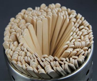 China Juntian Disposable Custom Biodegradable Coffee Sticks /muddle Wooden Coffee Mixing Stirrers for sale