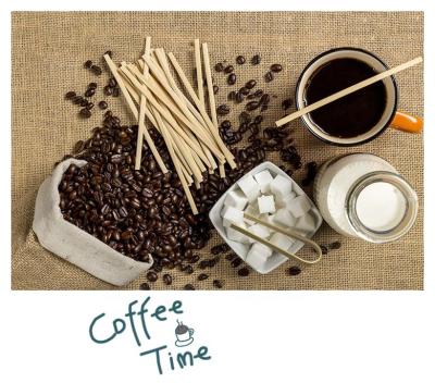 China Juntian Disposable Custom Disposable Wooden Bamboo Coffee Stirrer for sale