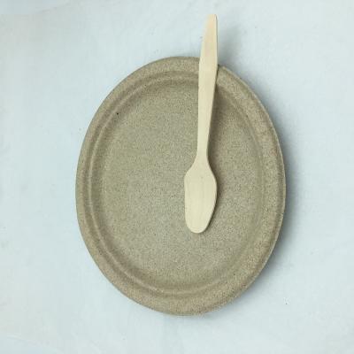 China DSYP01 16cm Disposable Knife Fork Spoon Set Brown Bag Item Include Wooden Napkin Disposable Cutlery for sale