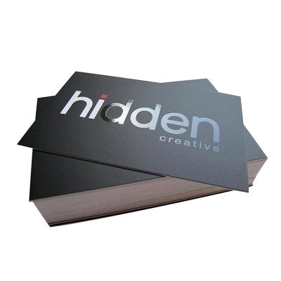 China paper & Cardboard Custom Printing Embossed Luxury Business Card for sale