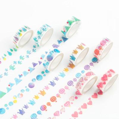 China Custom Decorative Japanese Kawaii Washi Tape Waterproof Unique Design for sale