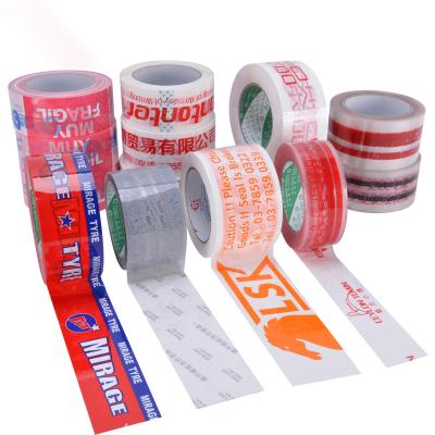 China Custom High Quality Waterproof Logo Printed Adhesive Packing Paper Bopp Tape for sale