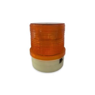 China High Quality DC6V Led Warning Light Security Amber Flashing Strobe Rotating Signal Light 2020 Magnet Holder 5730-30Led for sale