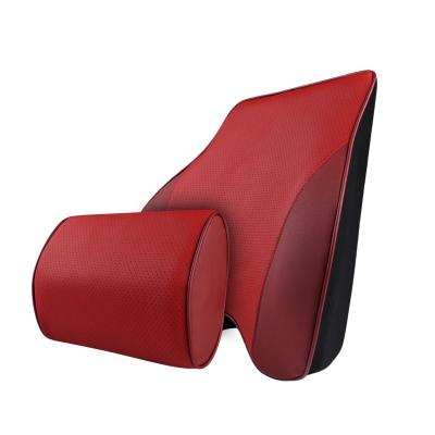 China Breathable General Leather Car Backrest Large Car Backrest 2021 New Product for sale