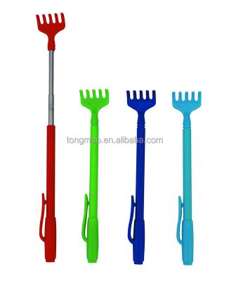 China Portable Telescopic Plastic Back Handy Stainless Steel Pocket Scratcher for sale