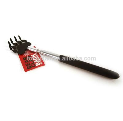 China Portable Body PVC Handle Bear Claw Expandable Telescopic Stainless Back Scratcher Massager for sale