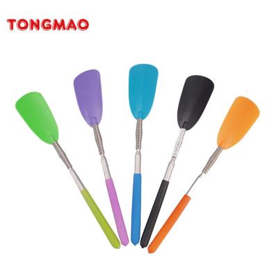 China Flexible Stretchable Stainless Steel Shoe Horn Eco - Friendly , Telescopic Plastic Shoe Horn for sale