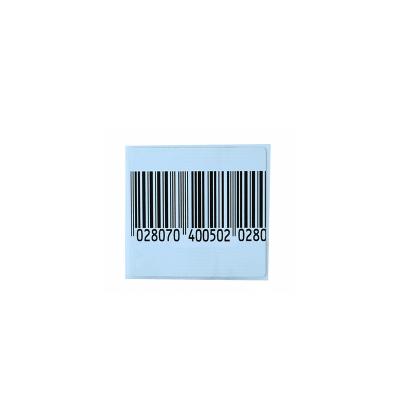 China Shopping Mall Customized EAS Label 8.2 MHz RF Adhesive Soft Label For Mall for sale