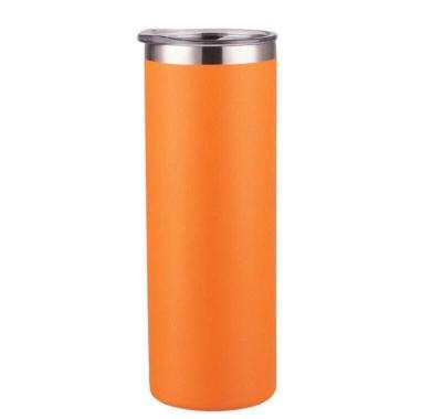 China Stocked Tumbler 20oz Double Wall Insulated Upright Water Mugs Wine Tumbler With Lids And Straws for sale