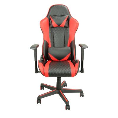 China High Quality New Leather Executive Black Red Rocker PU Chair Multifunctional Mobile Gaming Chair For Computer for sale