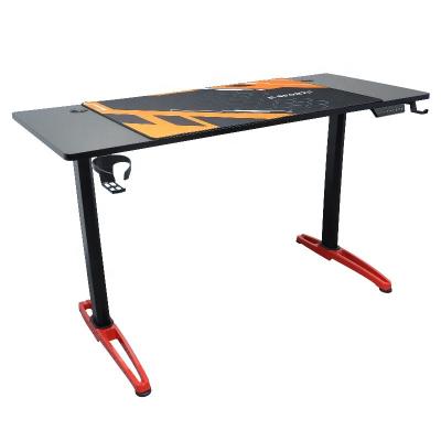 China Black Ebony Adjustable (Others) Adjustable Multifunctional Commercial Home Furniture E-sports Computer Desks for sale