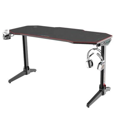 China Foldable Game Table PC Desk With LED Racing Computer Desk for sale