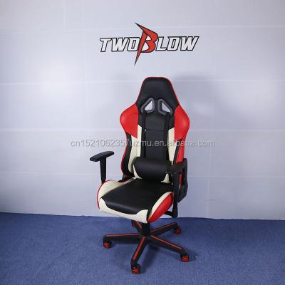 China (Height)Adjustable Cheap Computer Gaming Chair Ergonomic Office Furniture Gamer Chairs Leather RGB Racing Gaming Chair for sale