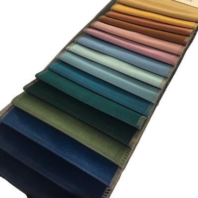 China Shrink-Resistant 100% Polyester Frosted Plain Velvet Fabric For Popular Sofa Textile for sale