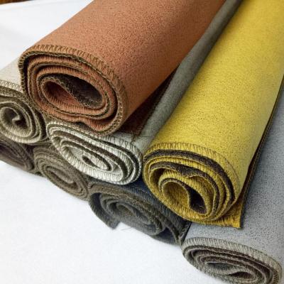 China Shrink-Resistant Plush Velvet Fabrics Emboss And Bronze Stock Lot For Upholstery Sofa Fabric for sale