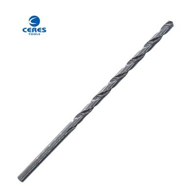 China DIN1869 standard Black finisih fully ground 135 degree split point HSS M2 straight shank twist drill bit for metal drilling for sale