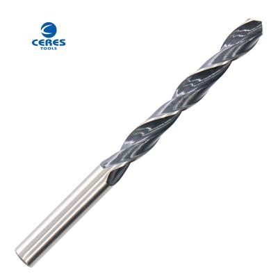 China Half ground edge ground 118 degree DIN338 standard HSS4241Bright&Black HSS straight shank twist drill bit for metal drilling for sale