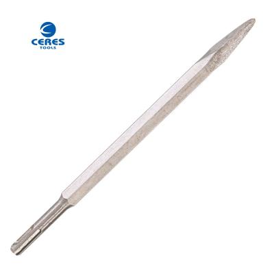 China SDS PLUS shank pointed chisels for concrete drilling for sale