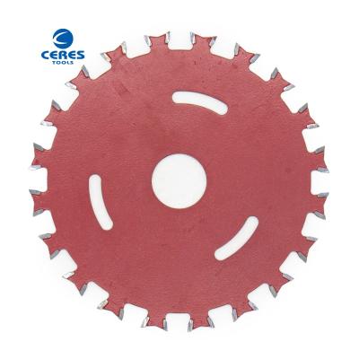 China 45# 50# carbon steel tungsten carbide tip TCT saw blade for aluminum cutting for sale