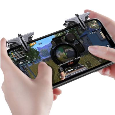 China Responsive X11 Metal Mobile Phone Game Controller For PUBG Gamepad Joystick Trigger Aim Fire L1 R1 Grip Main Button For iPhone Android for sale