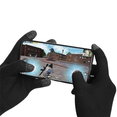 China Anti-sweat Fingertips Smartphone Touch Screen Finger Tips Ultrathin Breathable Touch Screen Gaming Gloves For Phone Game For PUBG For Fortnite for sale