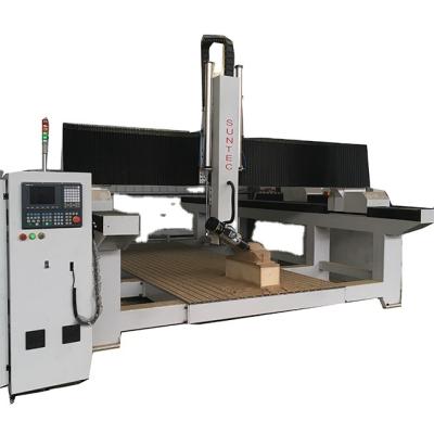 China Hotels 2050 4 Axis CNC Rotary Router 180 Degree Swing ATC For Wood Chairs 3d Model Making With Rotary For 3d People Carving CNC In UK for sale