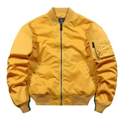 China 2021 Breathable Autumn and Winter Custom Baseball Bomber Plus Size Men's Jacket for sale