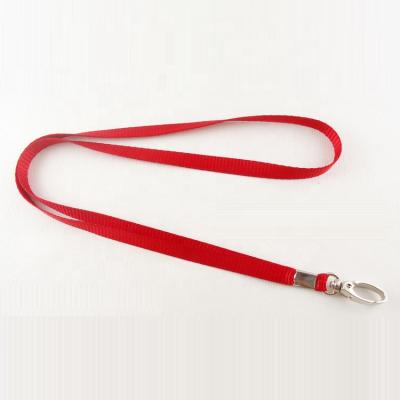 China High Quality Polyester Polyester Lanyard With Lobster Claw Hook Multi Color For ID Badge Card Holder for sale