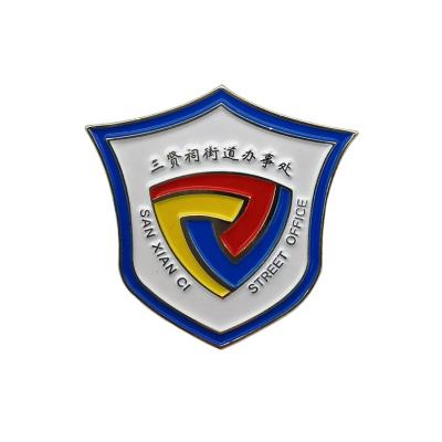 China China custom pin badge custom metal lapel pin zinc alloy pin badge for apparel purse for sale