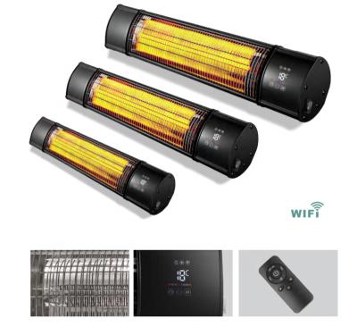 China High Efficiency IP65 Carbon Fiber Electric Heater Outdoor Fast Heating Wall Mounted Infrared Instant Heater for sale