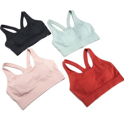 China Wholesale Custom Breathable Women's Active Bra Workout Wear Women's Sports Bra Yoga Bra Top for sale