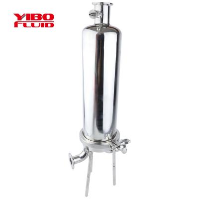 China Sanitary Dairy Milk Mix Beverage Brewing Beer Wine YIBO Stainless Steel Micropore Beer Filter for Brewery Filtration and Brewing Process Hygienic Micro Filter for sale