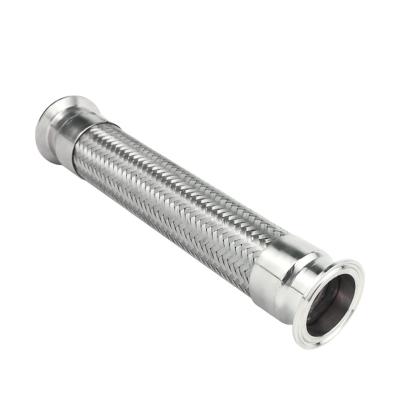 China Dairy Milk Beverage Brew Beer Brewing Beer Wine Stainless Steel Flexible Metal Pipe Bellows Compensators Flexible Metal Hose Braided Mesh Metal for sale