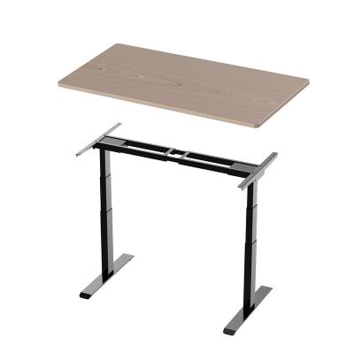 China Double Motor Position Adjustable Modern Popular Desk View Electrical Table (Height) for sale