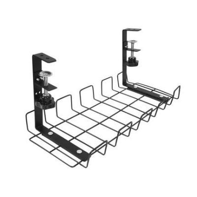 China Standing Tray For Under Desk Cable Organizers (Height) Adjustable Wire Locker Management Cable Management Storage Baskets for sale