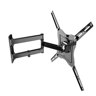 China Modern Bracket TV Wall Mount 180 Degree Swivel 90 Tilt Articulating TV Mount for sale