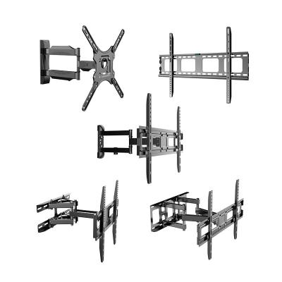 China Metal 90 Degree Swivel Vesa 600x400 Heavy Duty Articulating Retractable Tilt TV Bracket Wall Mount for sale