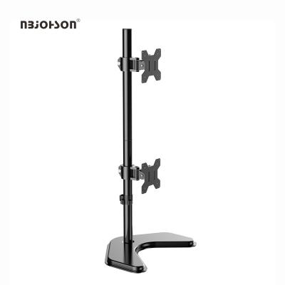 China Metal Bottom 360 Degree Rotating LCD Monitor Holder Arm Desk Mount Bracket For 13