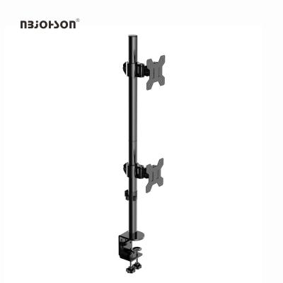 China Metal Bottom 360 Degree Swivel LCD Monitor Holder Arm Desk Mount For 13