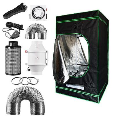 China Easily Assembled 100*100*200cm Extra Large Thoughtful High Mylar House Plants Box Indoor Grow Tent Complete Kit for sale