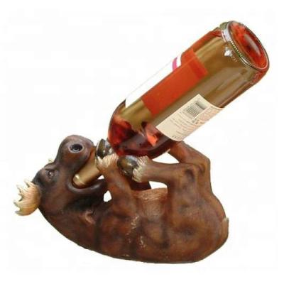 China Europe 9.5 Brown Moose Bottle Holder for sale